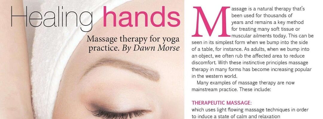 Massage Therapy & Yoga Practise